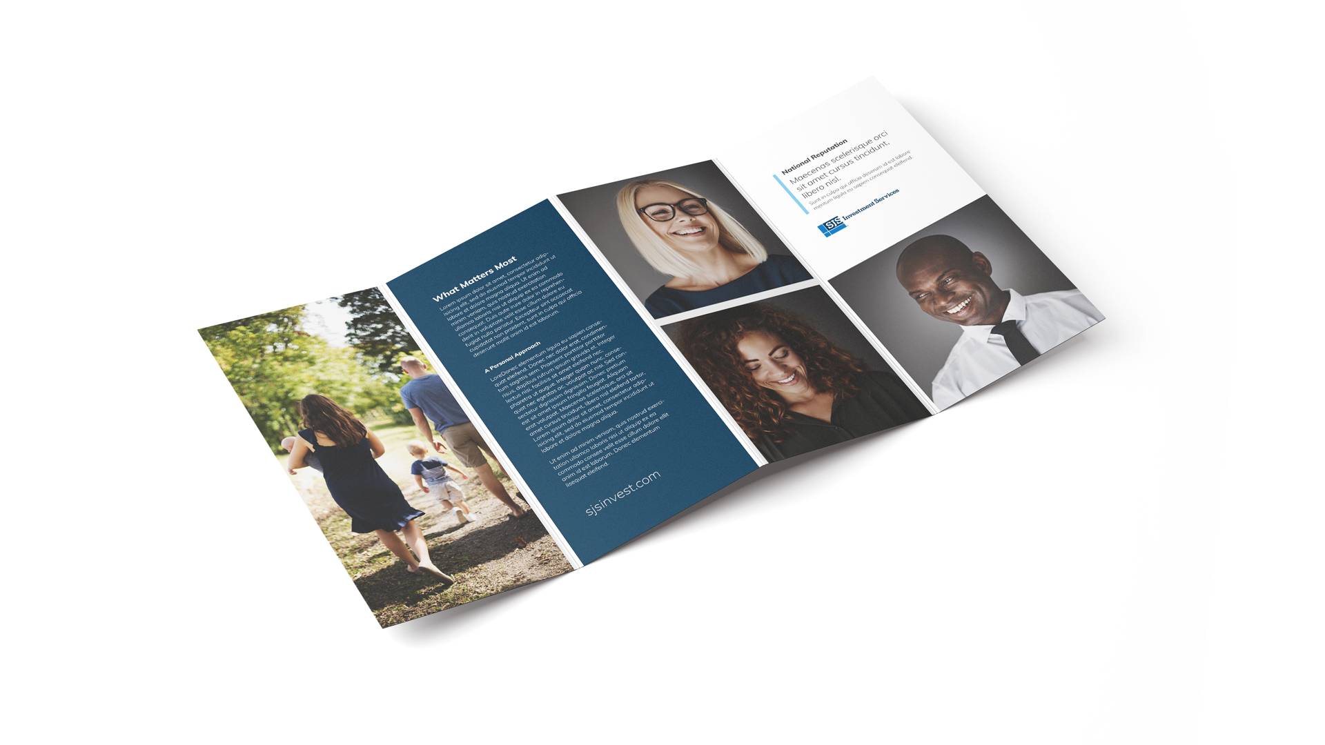 Free 4 Fold Leaflet Mockup 1